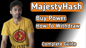 How to Buy Mining Power ! How To Withdraw ! Referral Commission Problem ! MajestyHash Complete Guide