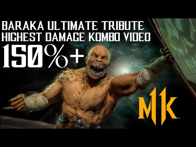 MASTERING BARAKA COMBOS in Mortal Kombat 1 (Insane Damage) 