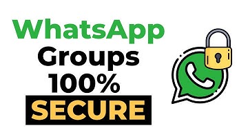 How to make a WhatsApp Group SECURE 🔐