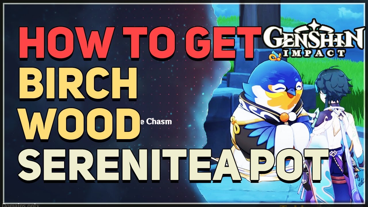 Birch Wood Location Genshin Impact 