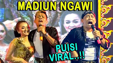 Anyar maneh !! Cak Percil gawe puisi "Madiun Ngawi"