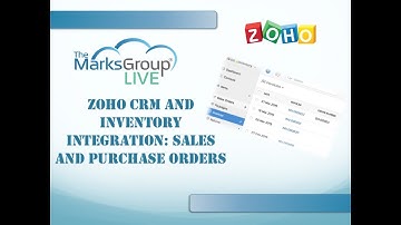 Zoho Inventory Integration with Zoho CRM: Sales and Purchase Orders
