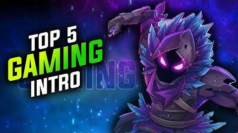 Top 5 gaming intro of 2020 || trending gaming channel intro || intro without text