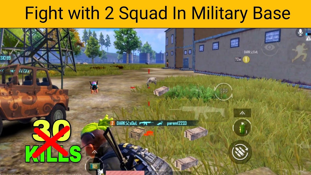 FASTEST SQUAD WIPE IN MILATARY BASE😱 || BGMI GAMEPLAY - YouTube