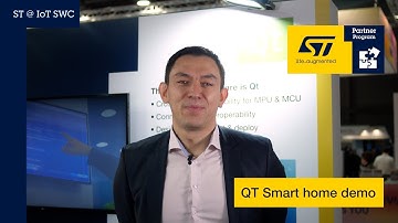 ST @ IOTSWC Qt SmartHome demo