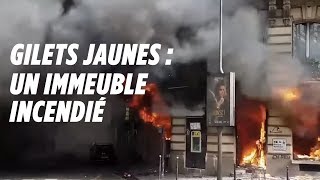 Gilets jaunes : une femme et son bébé sauvés d'un incendie à Paris