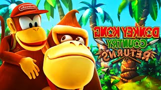 Donkey Kong Country Returns - Full Game 200% Walkthrough (Mirror Mode)