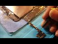 iphone 7 plus no power 0.09Amp from DCPS 0.41Amp charging cracked coils cpu lines