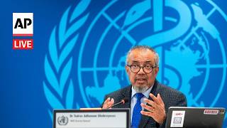 LIVE: WHO chief holds a briefing on hantavirus outbreak