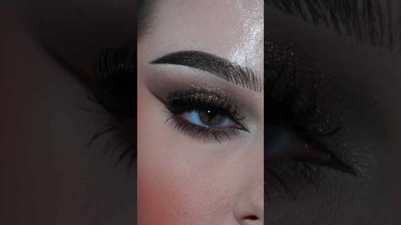 The Latte Eye Makeup trend with added flavour 🤎☕ check description for products Used 🫰