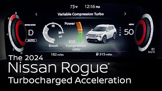 2024 Nissan Rogue® Turbocharged Acceleration