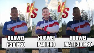 HUAWEI P40 PRO vs HUAWEI P30 PRO vs HUAWEI MATE 30 PRO ТЕСТ КАМЕР