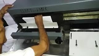 Electromec 1 clamp 3 roller glue separate side glue