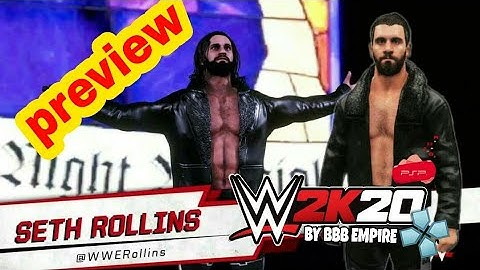 🔥THE MONDAY NIGHT MESSIAH 🔥 SETH ROLLINS PREVIEW TEXTURE FOR WWE 2K20 BY BBB EMPIRE