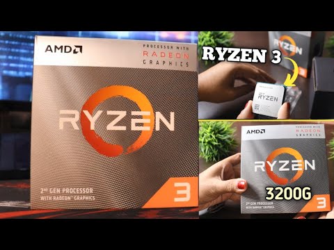 AMD RYZEN 3 3200G Unboxing | Best CPU for Gaming Under 10000 | SS Unboxing
