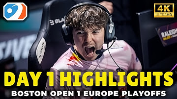 🔥RLCS 2026 BOSTON OPEN 1 Europe PLAYOFFS Day 1 🔥HIGHLIGHTS🔥