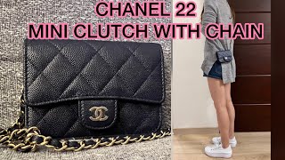 WIMB + Comparison, Chanel Mini WOC, Chanel Phone Holder Clutch with Chain, Mod Shots