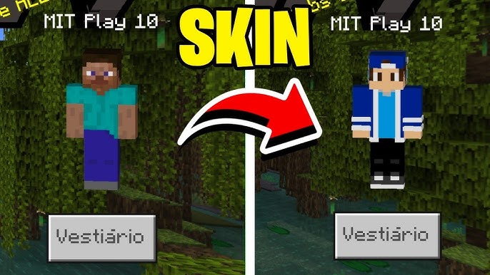 COMO INSTALAR SKINS 5D REALISTAS NO MINECRAFT PE ! (Minecraft Pocket  Edition) 