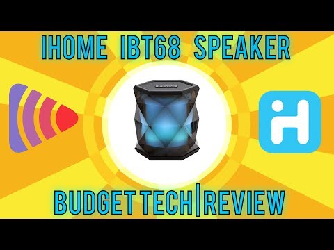IHome IBT68 Bluetooth Speaker | Budget Tech Review