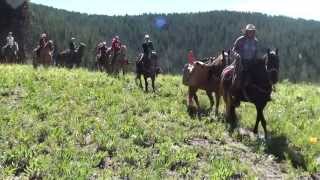 Bearcat Stables 4 Day 55 Mile Horseback Ride from Vail to Aspen. Filmed in HD (Directors Cut)