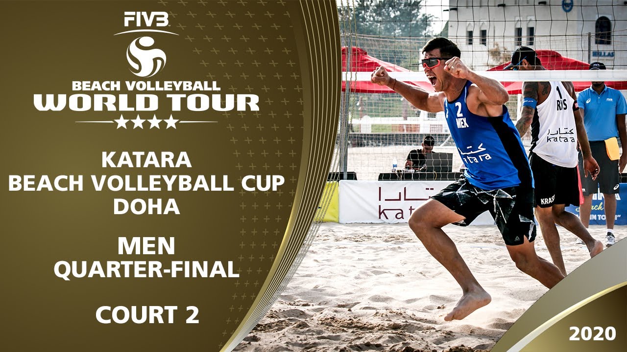Men's Quarter Final Court 2 4* Doha (QAT) 2020 FIVB Beach