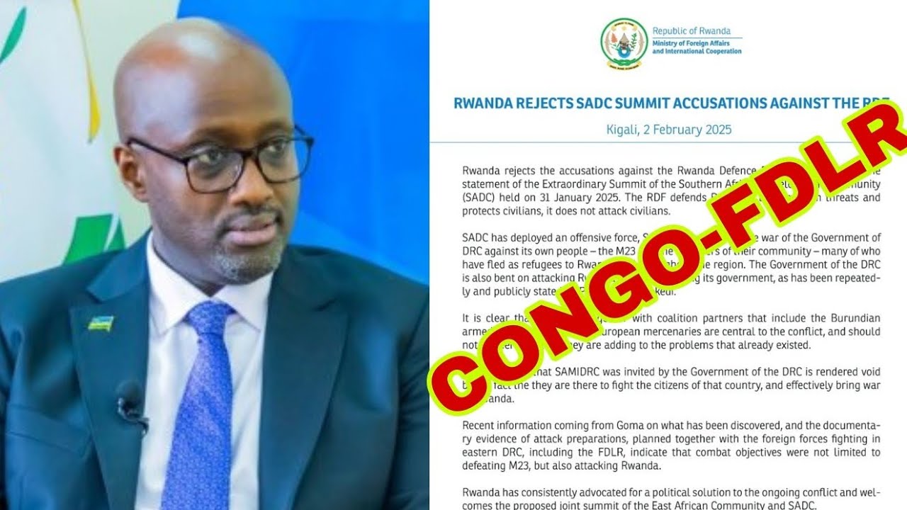 BWA1 U RWANDA RUVUZE UNDI MUBANO WARI WARAHISHWE WA CONGO NA FDLR|| NDUHUNGIREHE BYOSE ARABIVUZE.