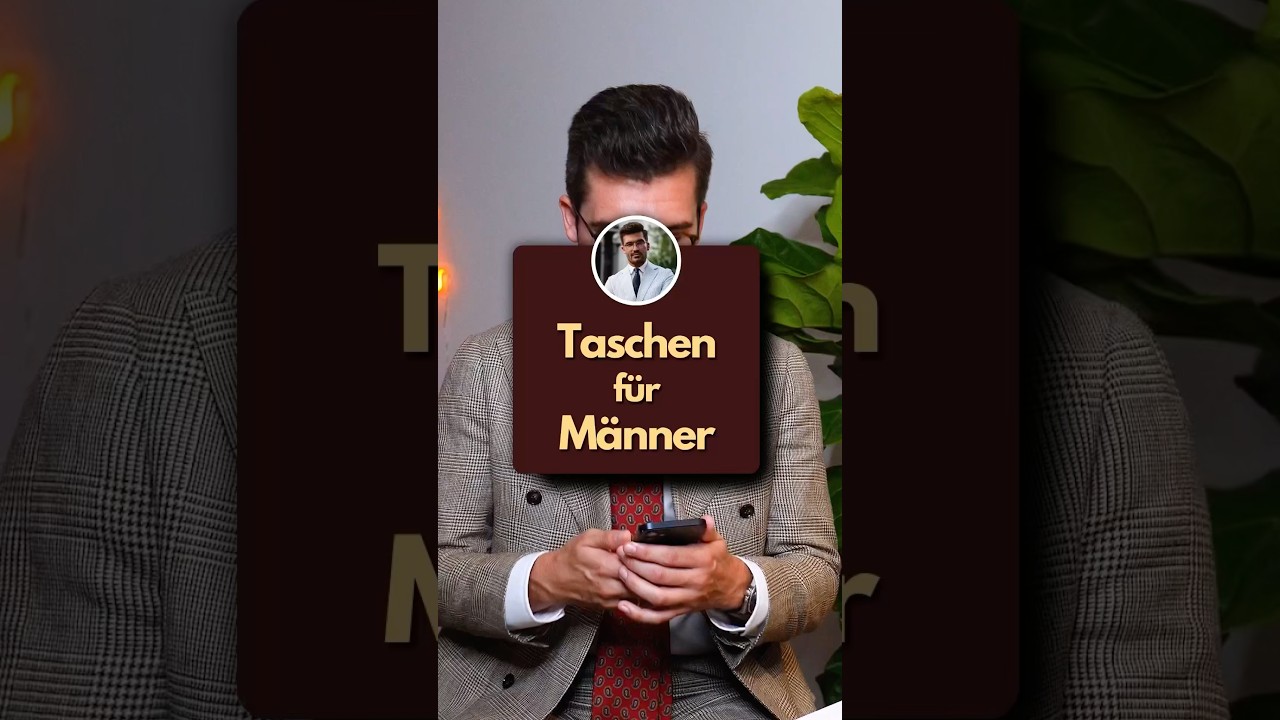 Shopping Tipp: Männer Taschen ☝🏻