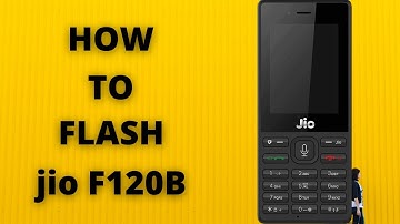 How to flash jio f120b | jio f120b flashing guide