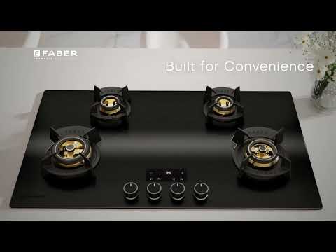 Faber HOB INNOVA 904 BR AI FFD | Smart & Safe Built-In Hob for Modern Kitchens
