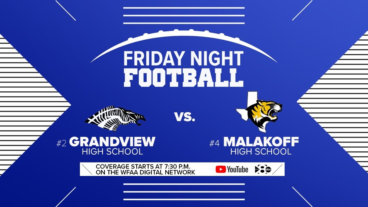 Friday Night Football Grandview vs. Malakoff YouTube