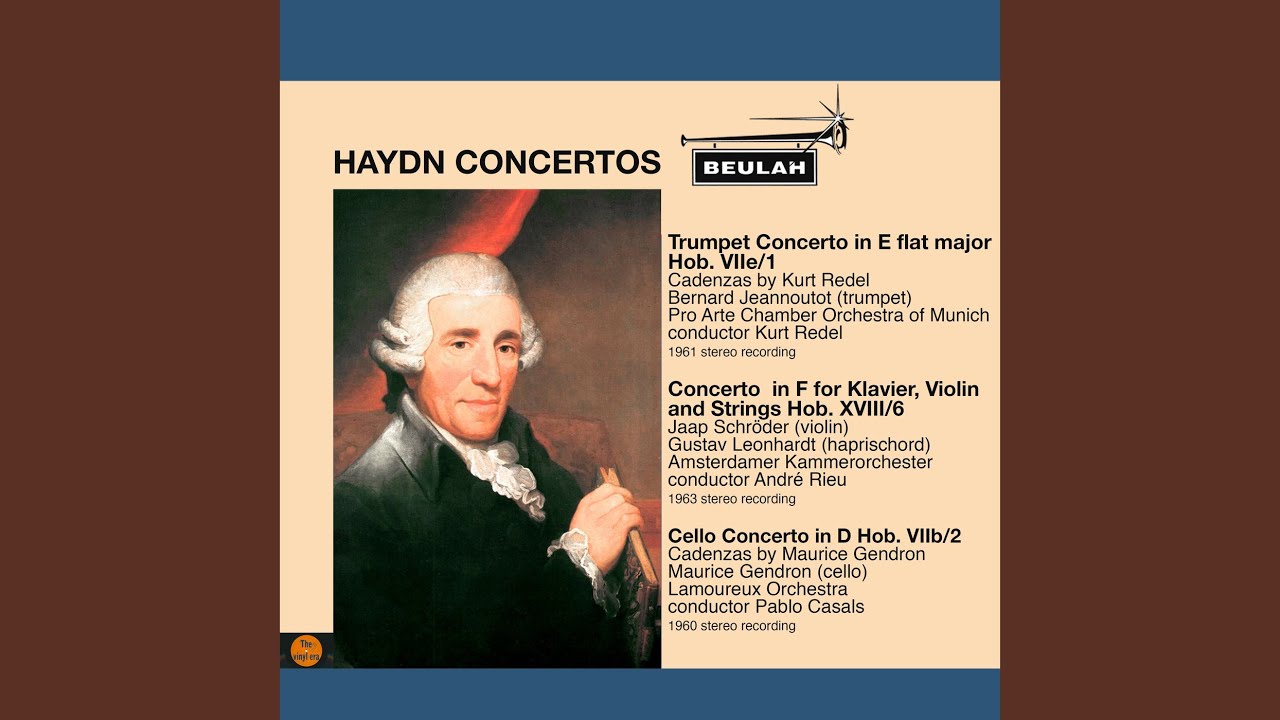Watch Cello Concerto in D, Hob. VIIb/2: 1. Allegro moderato on YouTube