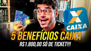 5 BENEFÍCIOS DO CONCURSO DA CAIXA ECONÔMICA QUE VOCÊ PRECISA SABER!