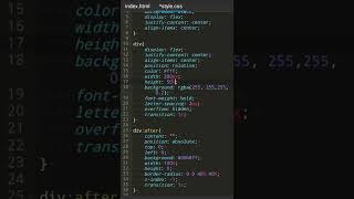 CSS button animation hover effect #03 | Cyber Monish #shorts