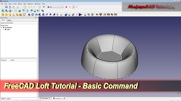 FreeCAD Loft Command | Basic Tutorial