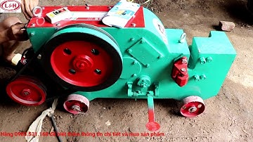 Test thử máy cắt sắt GQ40, máy cắt sắt phi 22- phi 25, phi 28-phi 32|Iron cutting machine gq40.45.50