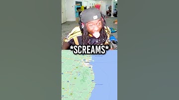 Kai Cenat Almost Finds The Exact Place In GeoGuessr! 😭