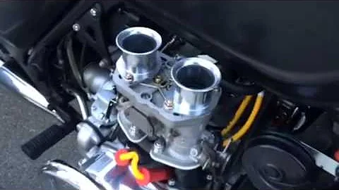 81 Goldwing Gl1100 dual Weber conversion