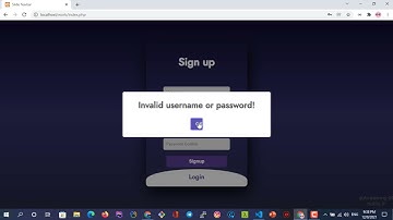 PHP Login/Register Form P3 /پیاده سازی فرم ثبت نام و ورود قسمت 3 با استفاده از PHP