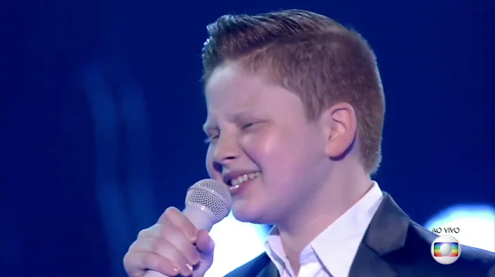 Gustavo Bardim - Thinking Out Loud // The Voice Kids 2021 (Brazil)