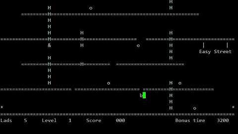 Homebrew Z80 Computer Software Demo