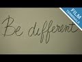 Be different  courtmtrage  terminale 2018