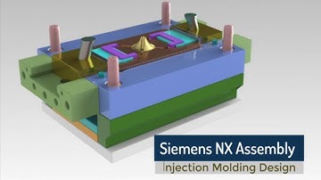 Injection Molding Design using NX Assembly | 3D Cad Modeling