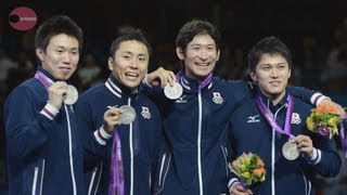 フェンシング日本が銀　男子フルーレ団体