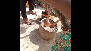 HOW WE POUND YAM IN MY COUNTRY