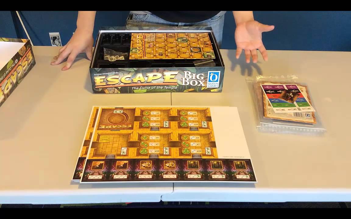 Escape Big Box The Curse of the Temple Unboxing - What's in Escape Big Box The Curse of the Temple Unboxing - What's in