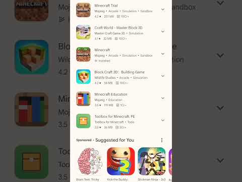 How to download Minecraft Pocket Edition in Android #minecraftshorts #subscribe #share.