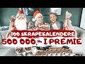 SKRAPER 100 JULEFLAXKALENDERE - 500 000,- i premie!