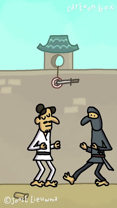 How To Train Like a REAL NINJA 🤣 #shorts #cartoonbox #animation