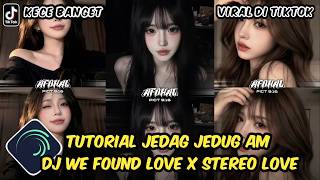 Download Lagu Tutorial Jedag Jedug Alight Motion DJ We Found Love X Stereo Love MP3