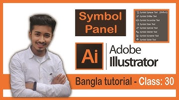 Adobe Illustrator CC Bangla Tutorial 2022 || Symbol Panel In Illustrator | #adobeillustratortutorial